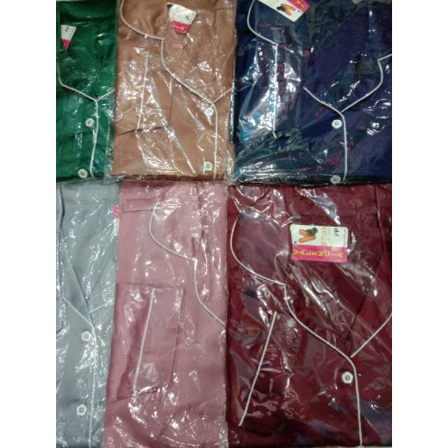 SET PIYAMA SATIN PP