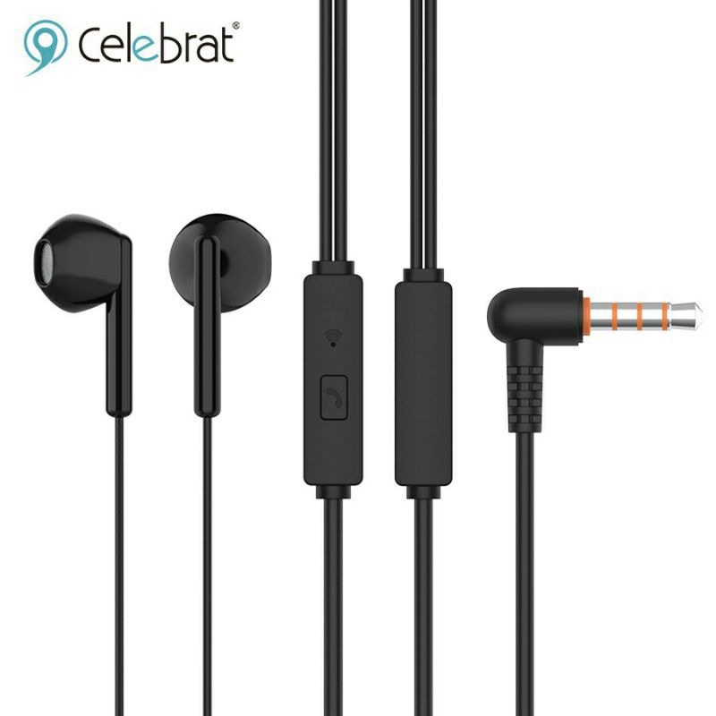 HF HEADSET EARPHONE HANDSFREE STEREO SUPER BASS CELEBRAT G6