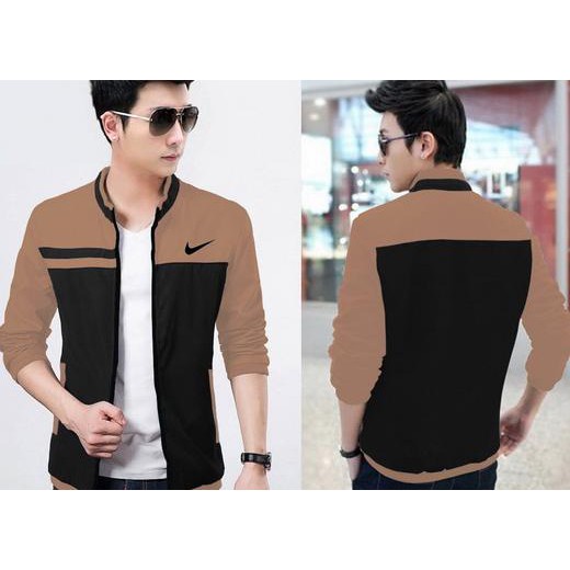 PROMO Jaket Nike Coklat CL jaket pria babyterry coklat -  FASH2431