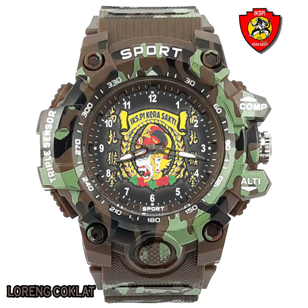 (Exclusive) PERGURUAN IKSPI / KERA SAKTI Loreng Army - Motif 1