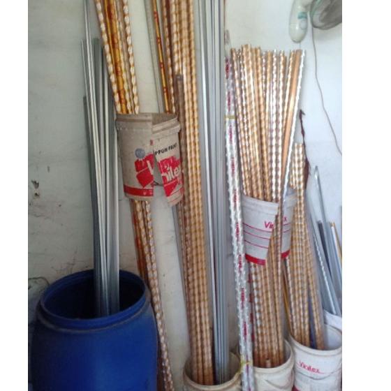 [HP287] besi gorden kotak / batang hordeng biasa (fullset) [em -748]