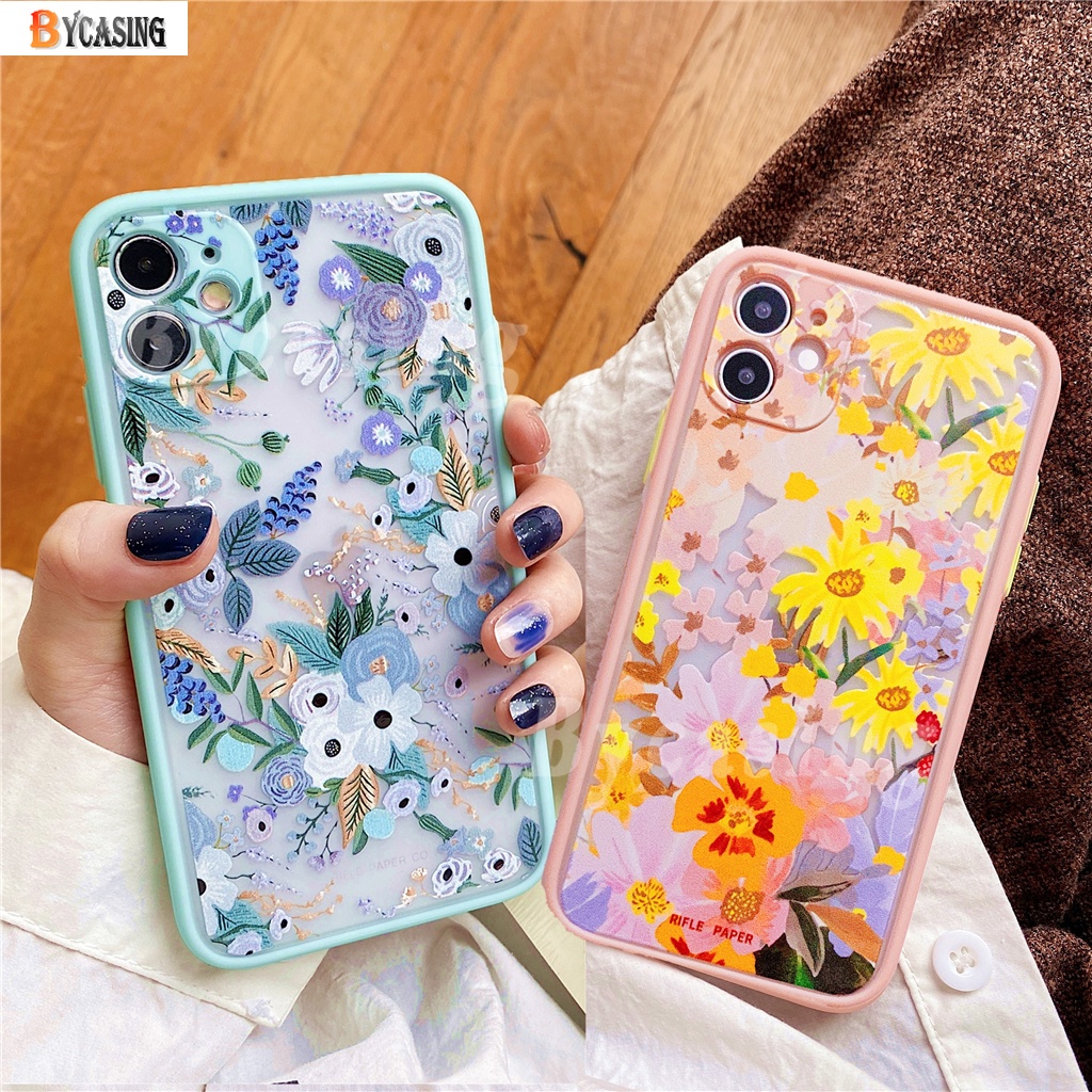 Case Pelindung Kamera Motif Bunga Untuk Redmi 10 Note10 Pro Xiaomi Poco X3 Pro Pocox3 Nfc M3 Redmi 9t 9a 9c Note 9s Note9 Pro Note 8 Note7