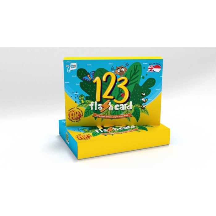 (Raffbooks) Mainan Anak Flash Card Angka 123