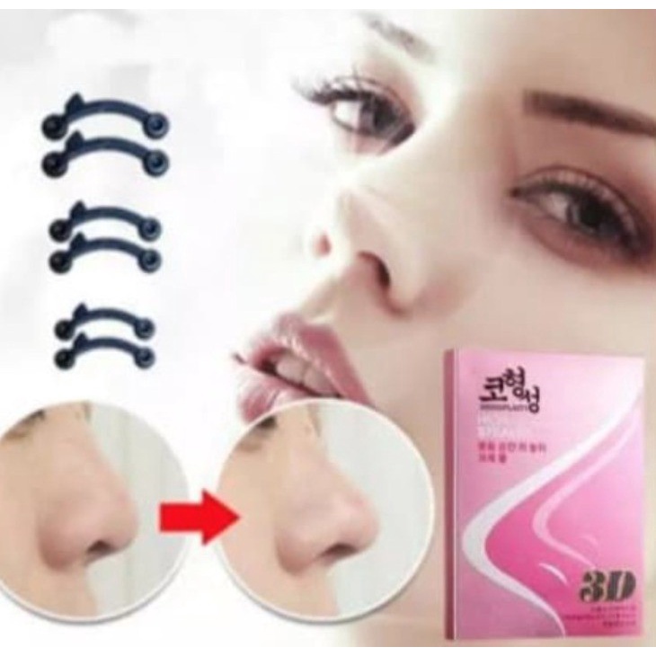 Pemancug Hidung Tanpa Operasi - Nose Secret Korea - Nose Up 3D