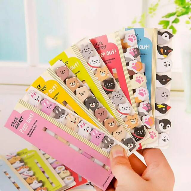 

Sticky Notes Karakter Hewan Lucu (CUCI GUDANG 15.000 DAPAT 2)