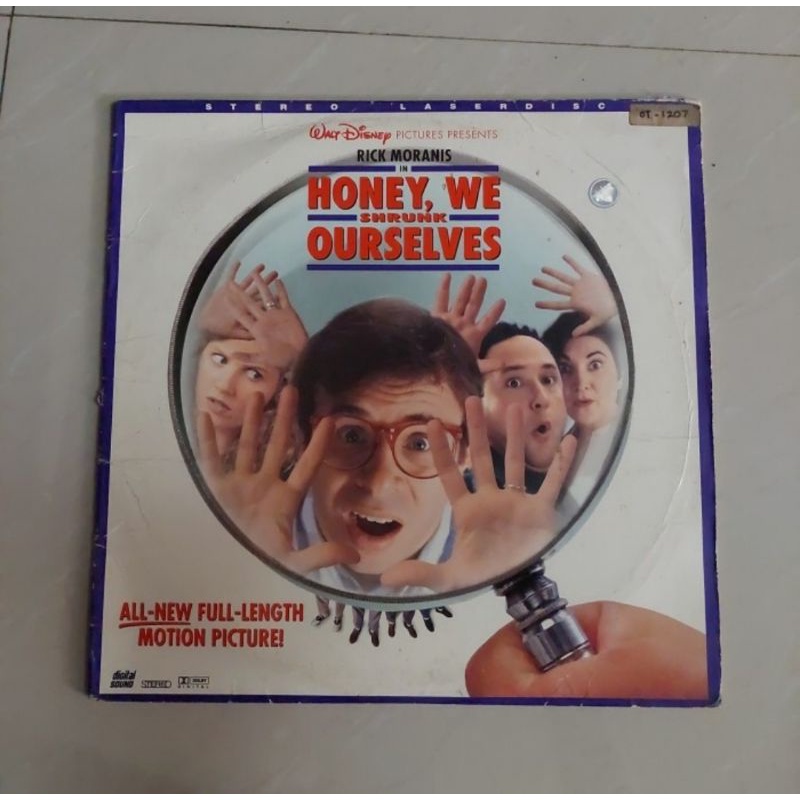 Kaset Laser disc Honey, We Shrunk Our Selves