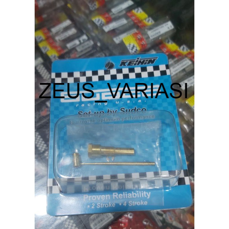 Jarum skep SET JJH plus nozlle PWK 28 PE 28 PWK28 30 32 lubang 8 18 30 HOLE SUDCO KEIHIN NOT MOTO1