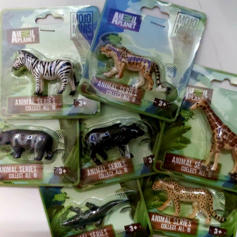 Figur Hewan Mini - Animal Planet Original Mojo Minis