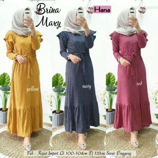 Gamis brina maxy