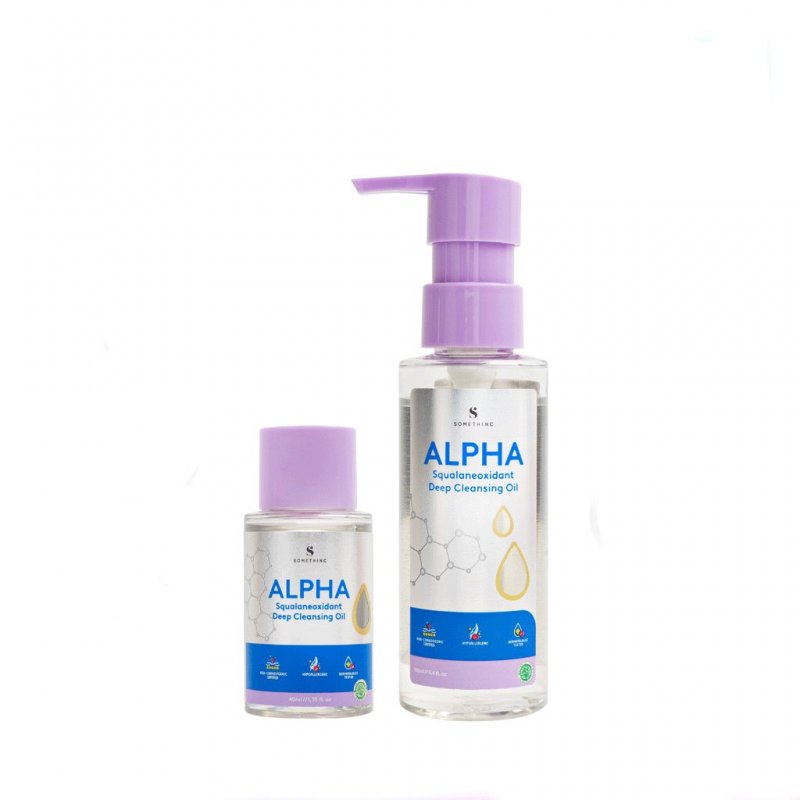 SOMETHINC Alpha Squalanexoidant Deep Cleansing Oil (40ml/100ml)