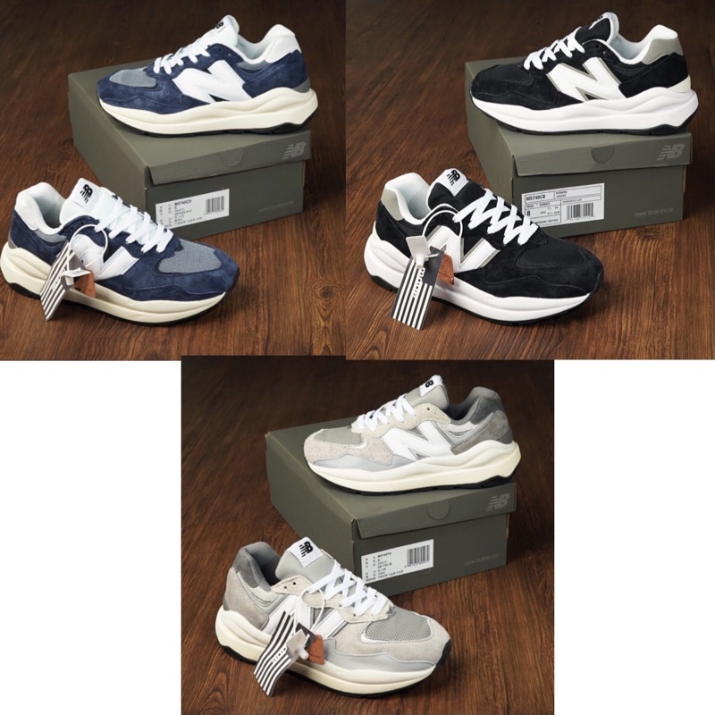 New Balance M5740 Black White, Grey White, Navy White