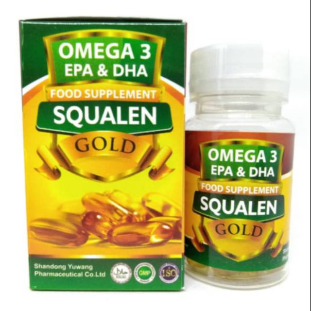 Omega 3 EPA & DHA Squalen GOLD