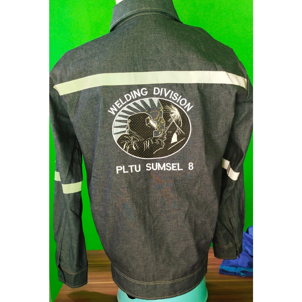 Bordir Logo Bordir Punggung Werpak Model Levis