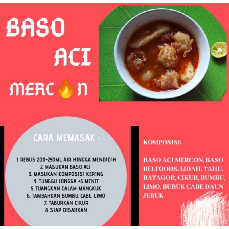 

Bakso Aci Mercon