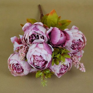 BUNGA MAWAR PEONY ARTIFICIAL DEKORASI PESTA BUKET WEDDING PERNIKAHAN RUMAH AESTHETIC A1N19 ...