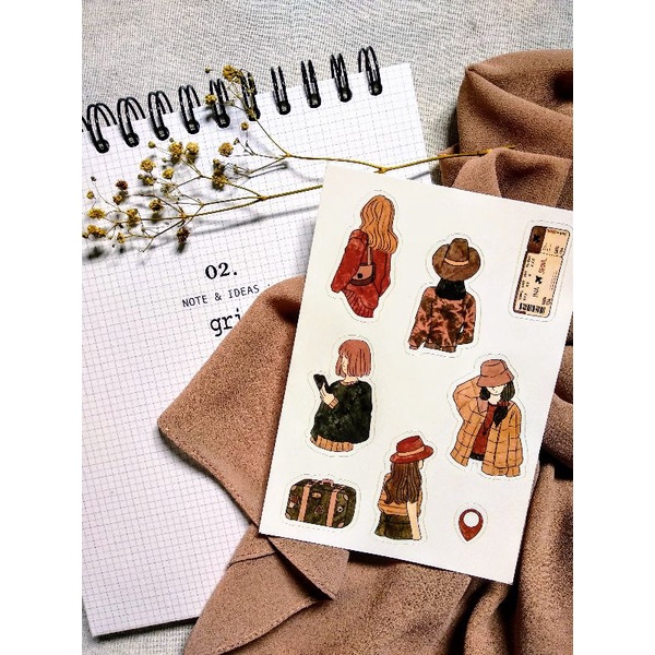 

STIKERPOT - Sticker aesthetic/ Sticker lucu/ Short Escape
