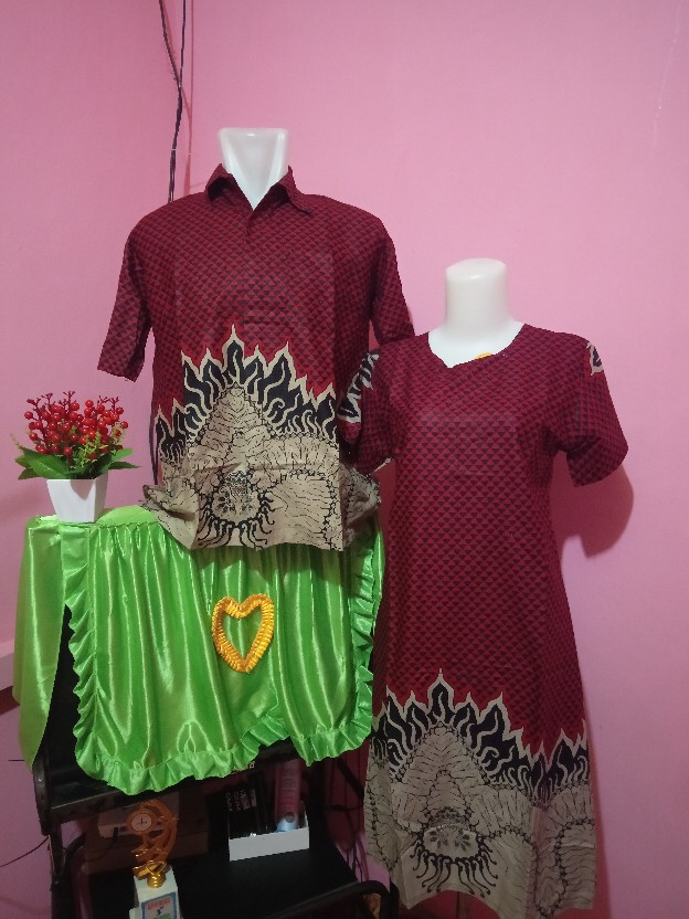 Grosir Dropship Couple Batik Terbaru Baju Batik Seragam Kantor Dan Keluarga Kondangan Nikahan 557478
