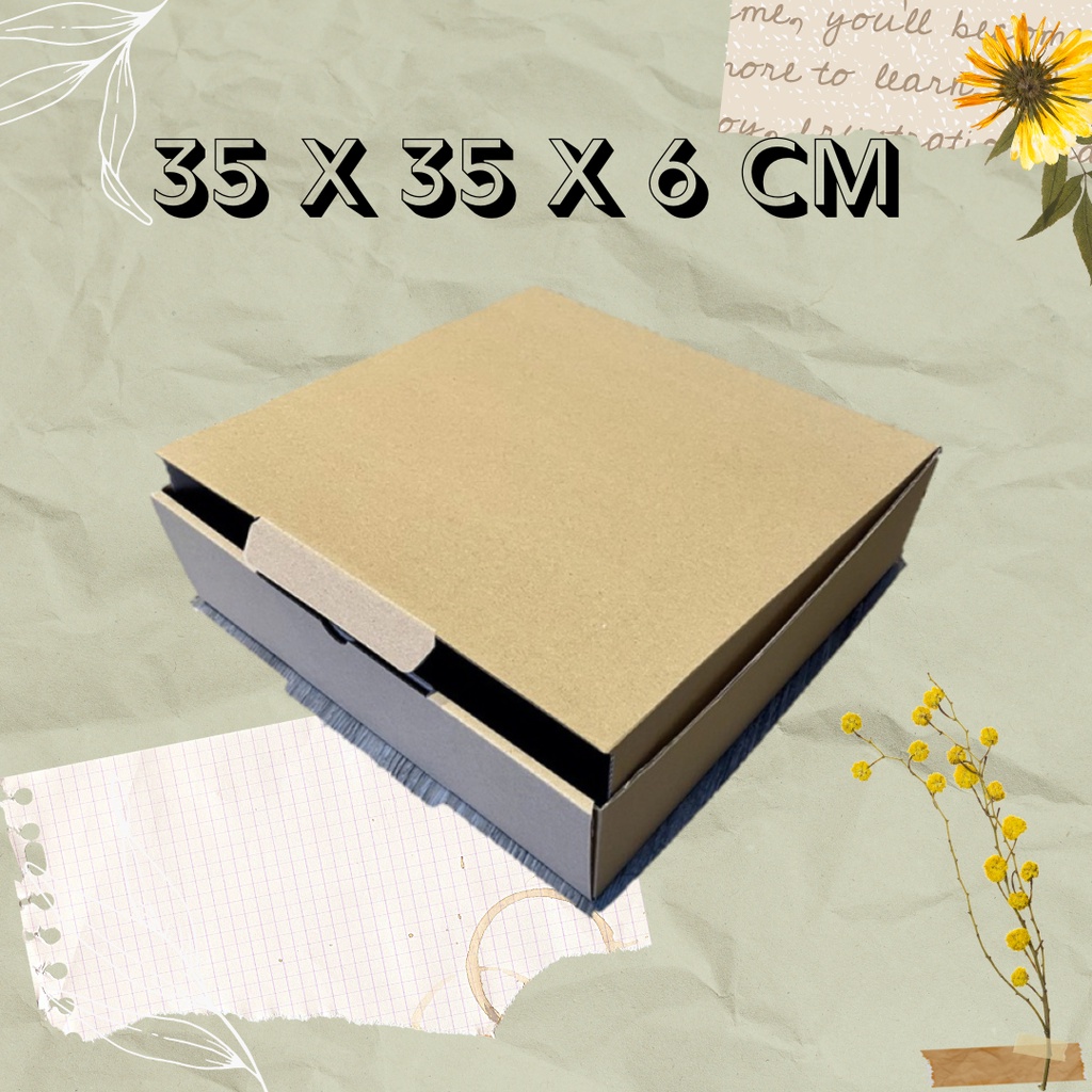 

Kardus 35x35x6 (MIN ORDER 3 PCS) BOX GIFTBOX FRAME 10R DIE CUT GROSIR