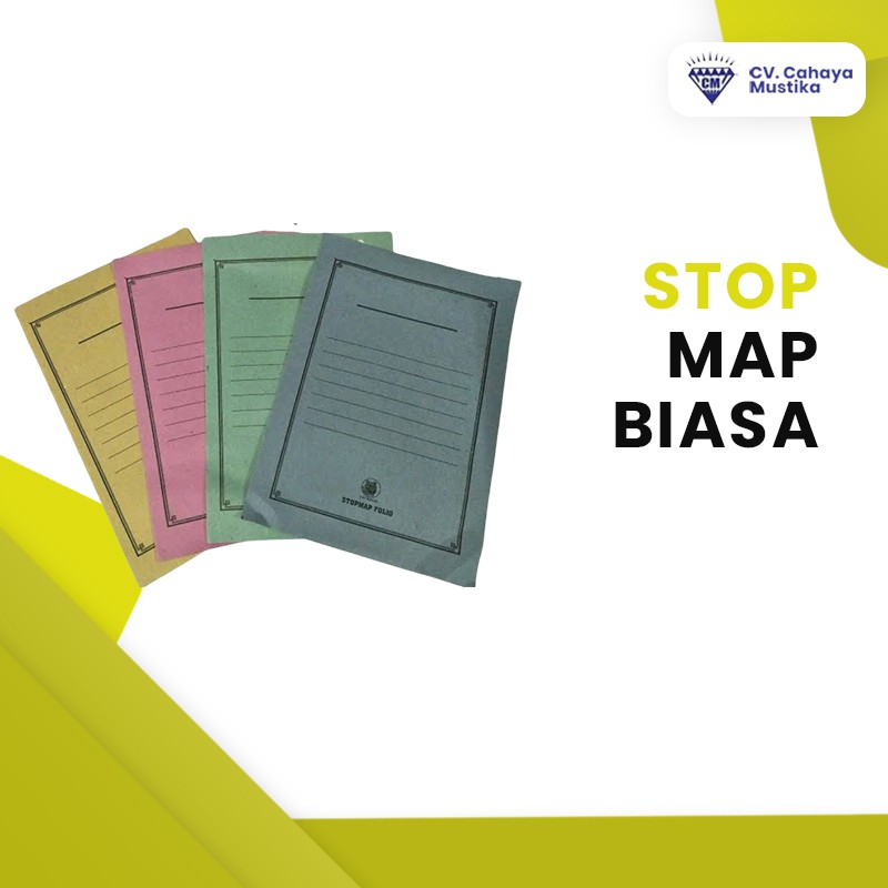 Alat Tulis Kantor/Alat Tulis Kantor Grosir/Alat Tulis Kuliah Stop Map Biasa Malang - ATK