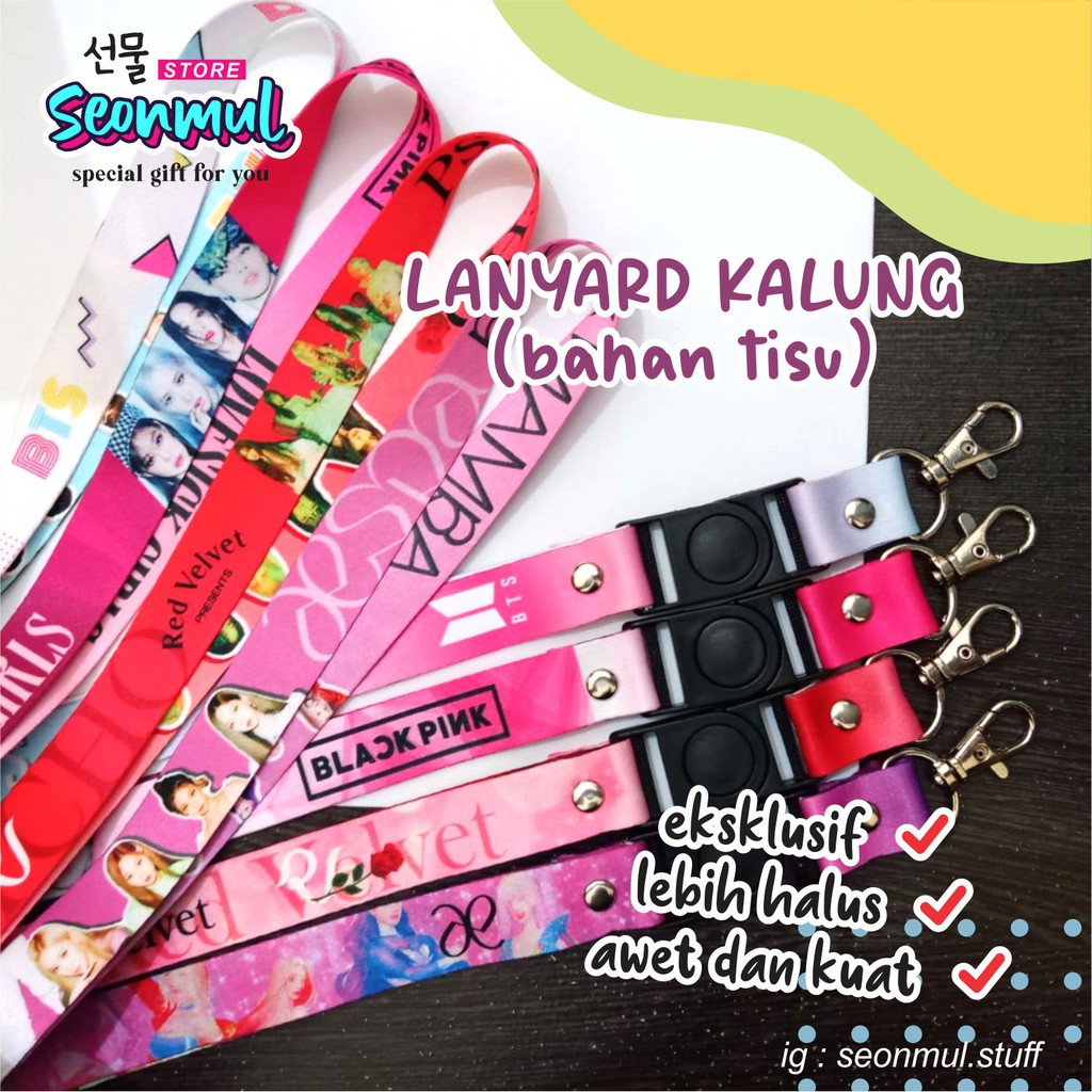 LANYARD KALUNG / STRAP HP KPOP [TERMURAH]