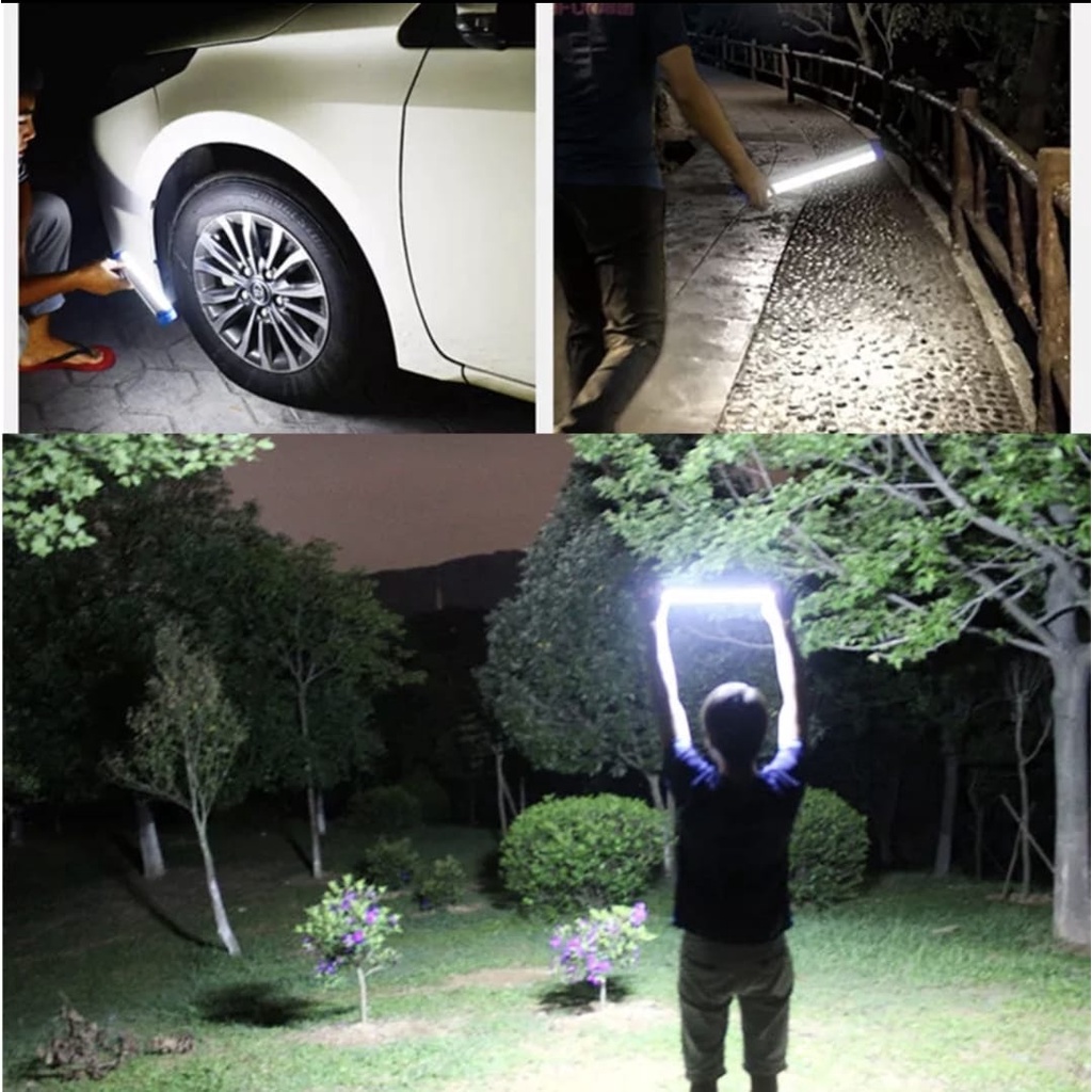 Emergency Lamp Lithium Battery Lampu Led Hiking Kemah Camping Outdoor bengkel pasar