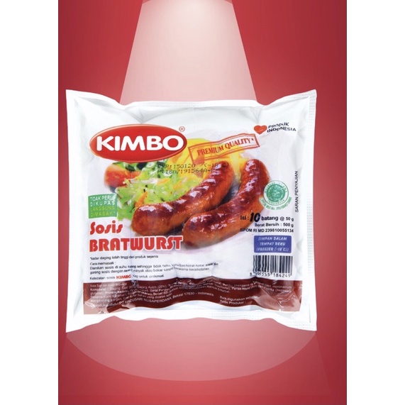 

Kimbo Mini Bratwurst isi 10