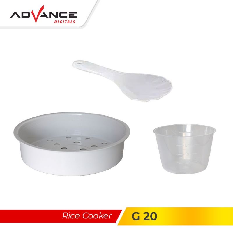 ADVANCE G-20 Rice Cooker 1.2 Liter / Penanak nasi advance