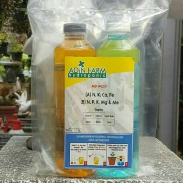 AB Mix cair Nutrisi Hidroponik