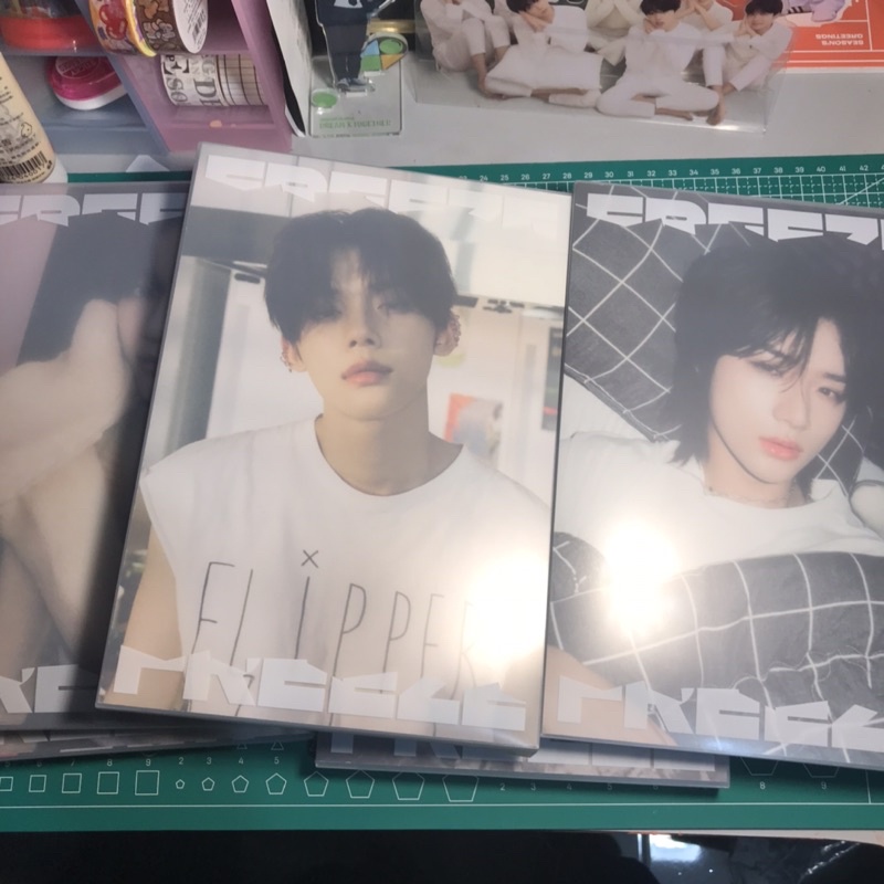 txt album only tccf + postcard yeonjun hueningkai beomgyu world you boy ver