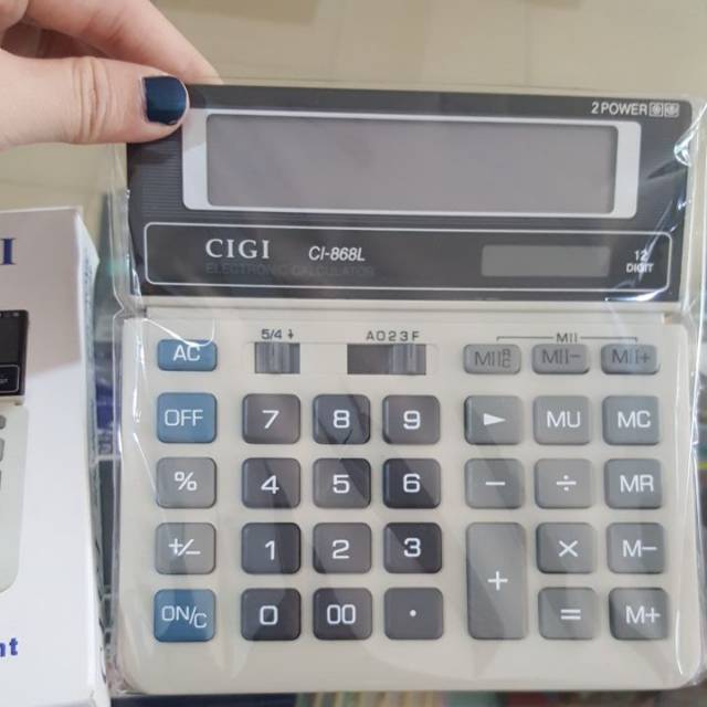 

Electronic calculator CIGI SDC-868L
