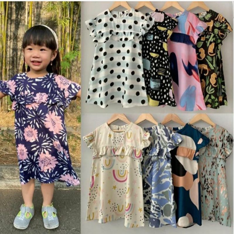 Dress SMILEE Anak Rayon Rumbay