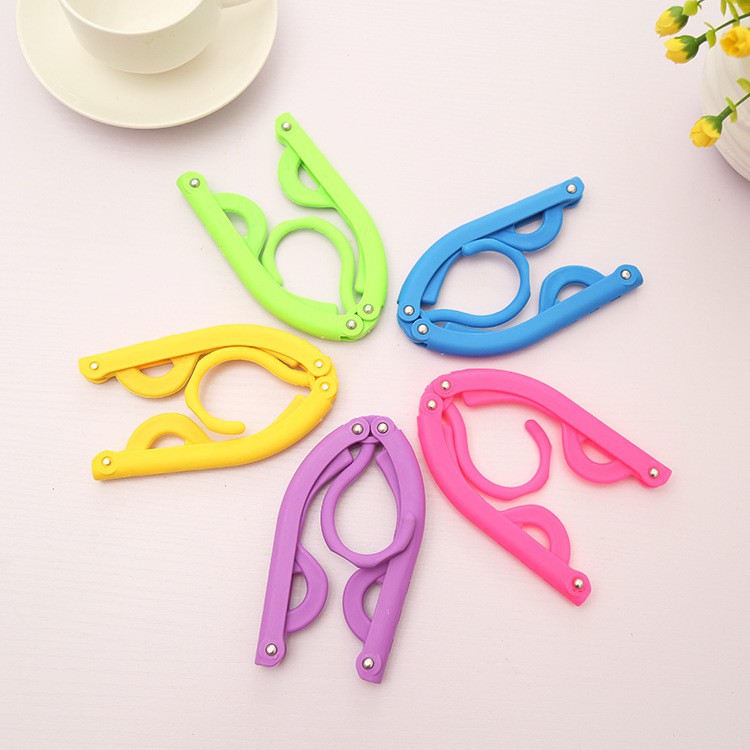 YA 126 - Hanger Lipat Baju Travel Gantungan Jemuran Pakaian Multifungsi