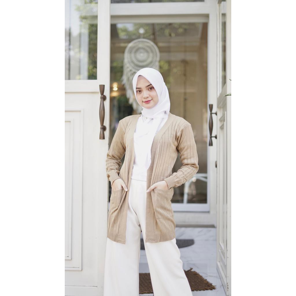 COZY CARDIGAN - FLOTTILICIOUS / OUTER  MURAH / CARDIGAN MURAH / OUTER PANJANG / GROSIR BAJU ONLINE /