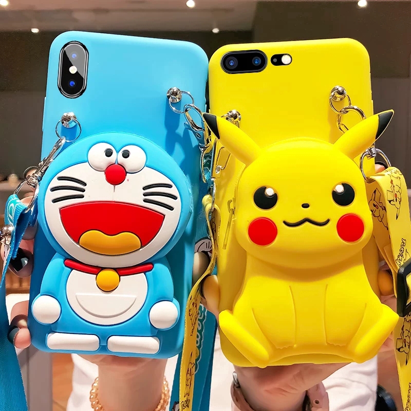 Case HP Kartun Pikachu Lucu untuk vivo y91 y91i Y91C y93 Y19 y19 y53