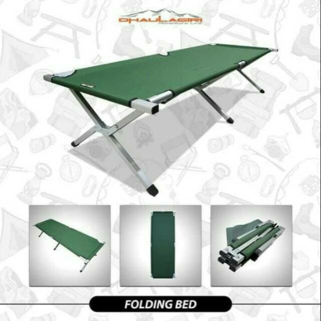 Velbed Meja Tidur Lipat Alumunium Folding Bed Dhaulagiri