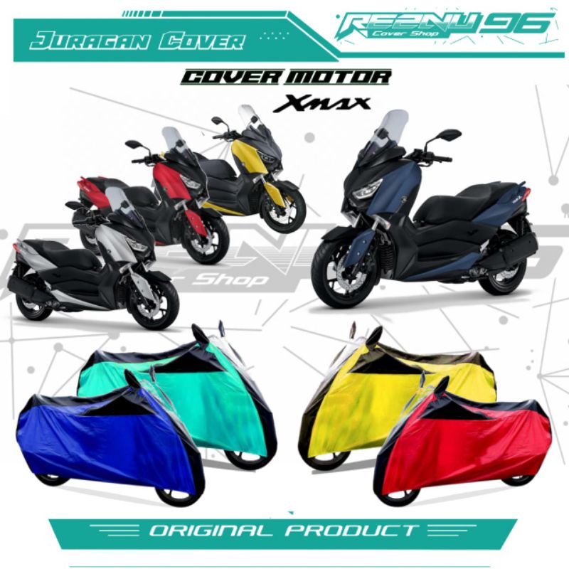 COVER MOTOR XMAX WATERPROOF SARUNG MOTOR XMAX ANTI AIR // ADV 150 // PENUTUP MOTOR UKURAN JUMBO