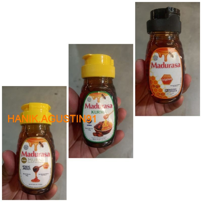 

Madurasa PET Murni, Original, Jeruk Nipis, Kurma - Netto 150gr