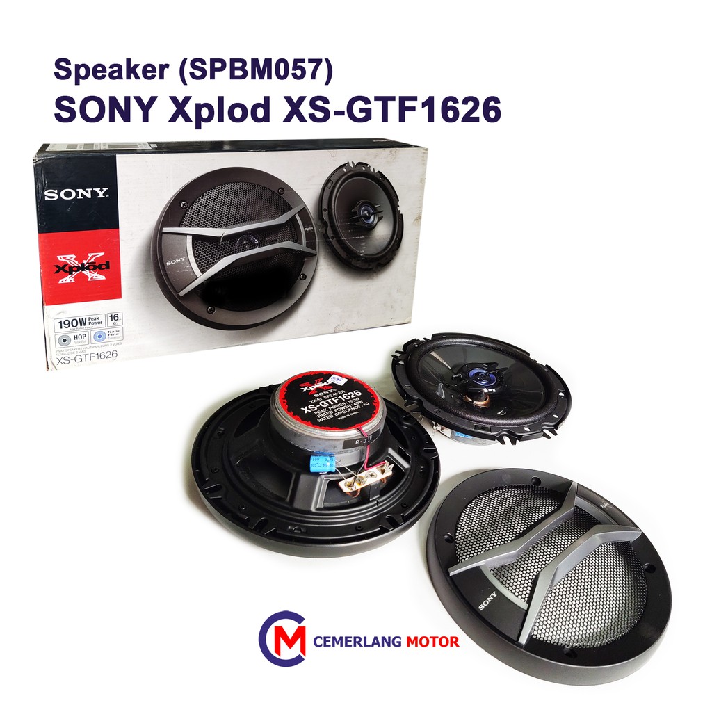Speaker SONY Xplod XS-GTF1626