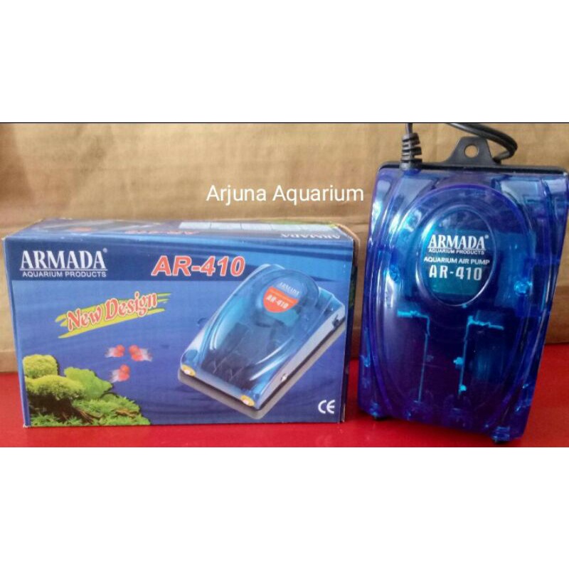 Lubang 2 Aerator AR 410 Armada/AR 350 Armada Airpump Aquarium Kolam