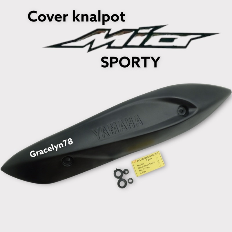 tutup knalpot cover knalpot tameng knalpot yamaha mio sporty