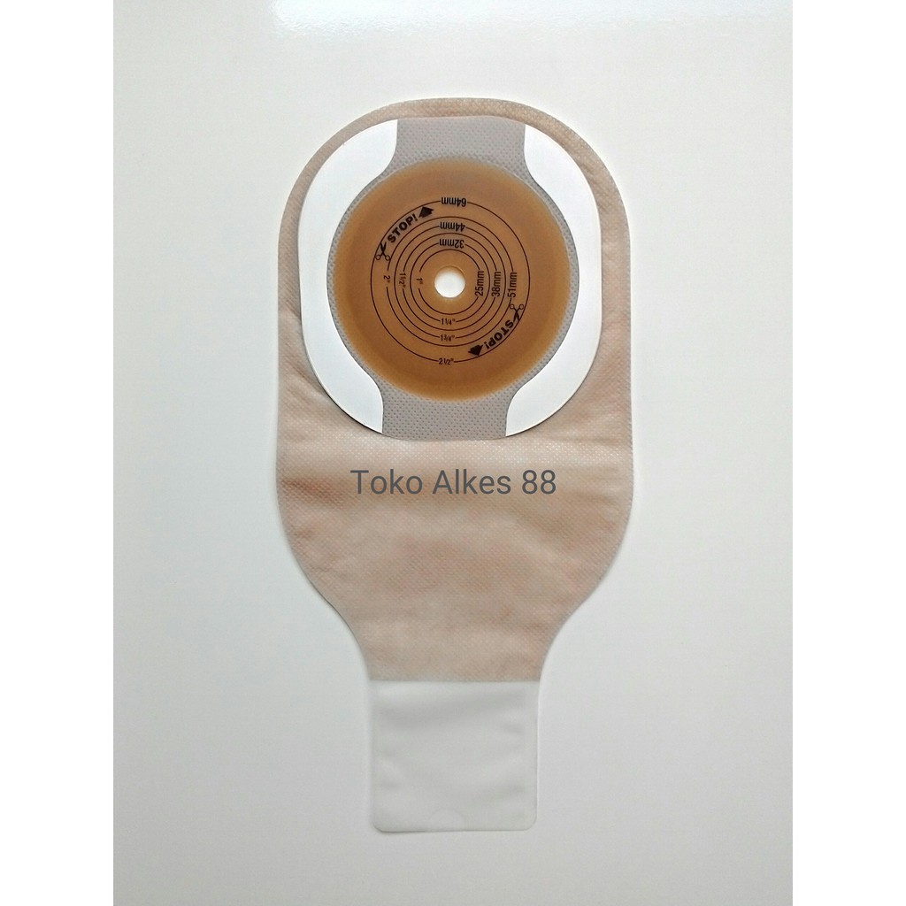Colostomy Bag HOLLISTER Tipe 8631 / Kantong Kantung Kolostomi Dewasa Buram Model 8631 HOLLISTER