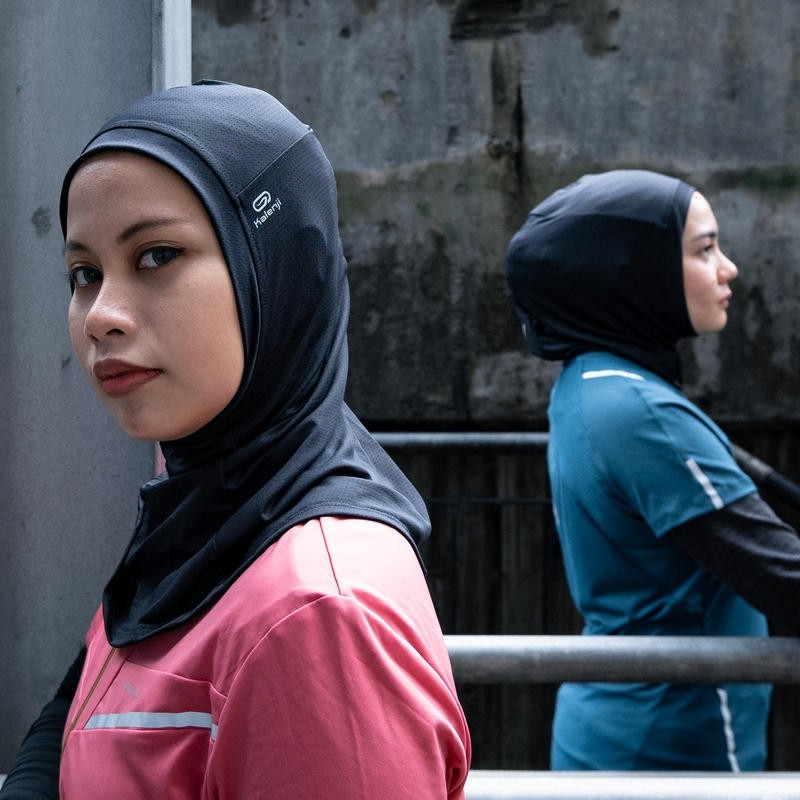 KALENJI Hijab Wanita Olahraga Lari