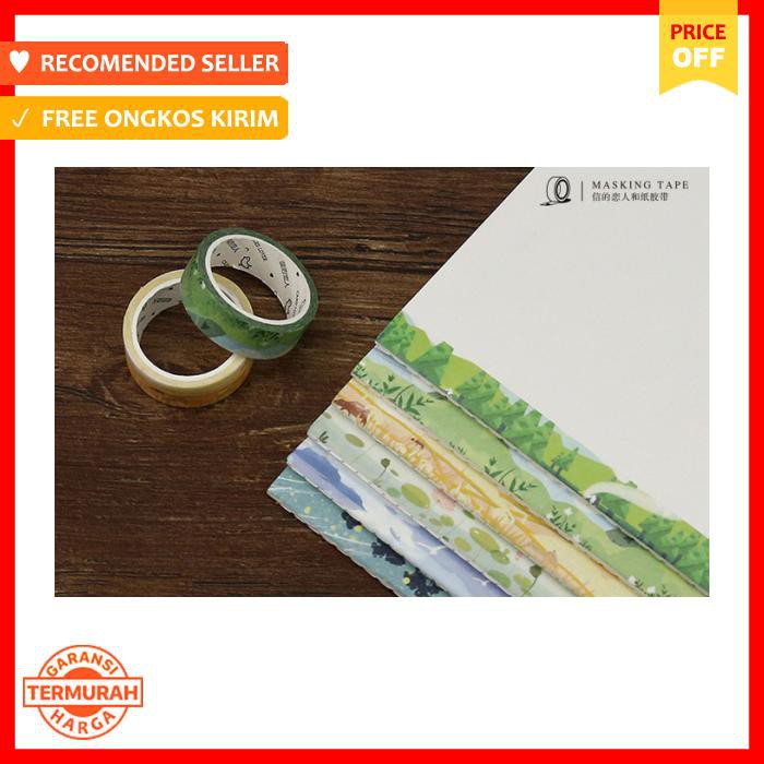 

Season Summer Series Masking Washi Tape Selotip Solasi Motif - Selotip & Double Tape