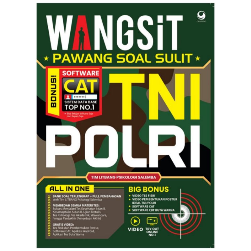 WANGSIT TNI POLRI - BUKU TES MASUK TNI POLRI