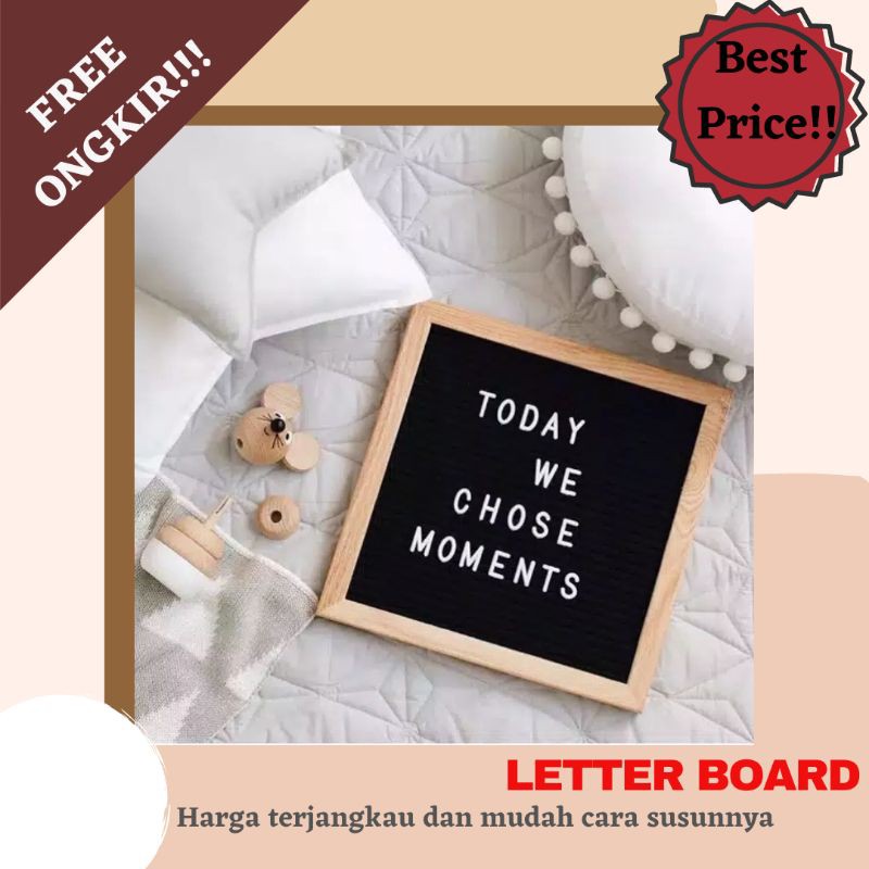 PAPAN NAMA BAYI / LETTER BOARD KEKINIAN