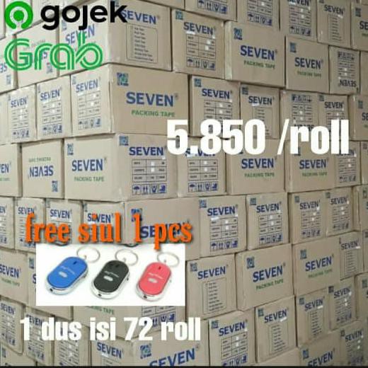 

Silahkan Order] Lakban Bening 45 Mm X 100 Yard Gosend