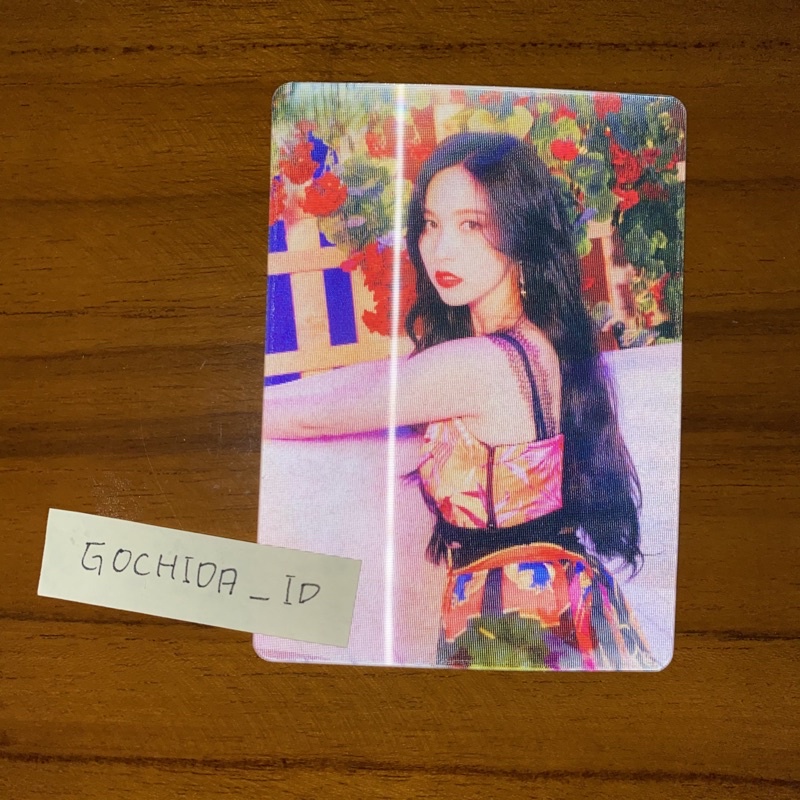 lenticular mina twice tol taste of love pc photocard lenti