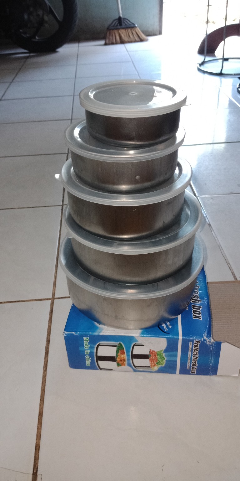 Rantang Susun 5 Stainless - Rantang Susun 5 Protect Fresh Box