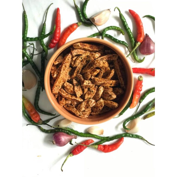 

Basreng Pedas Daun Jeruk 500gr