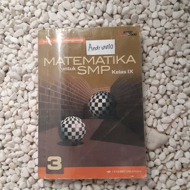 Buku Matematika Smp kelas 9 KTSP 2006